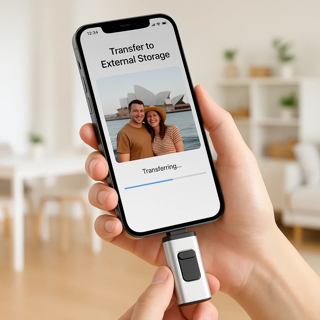 2TB Smartphone Memory USB - Store 500,000 Photos Or 400+ Hours Of Video